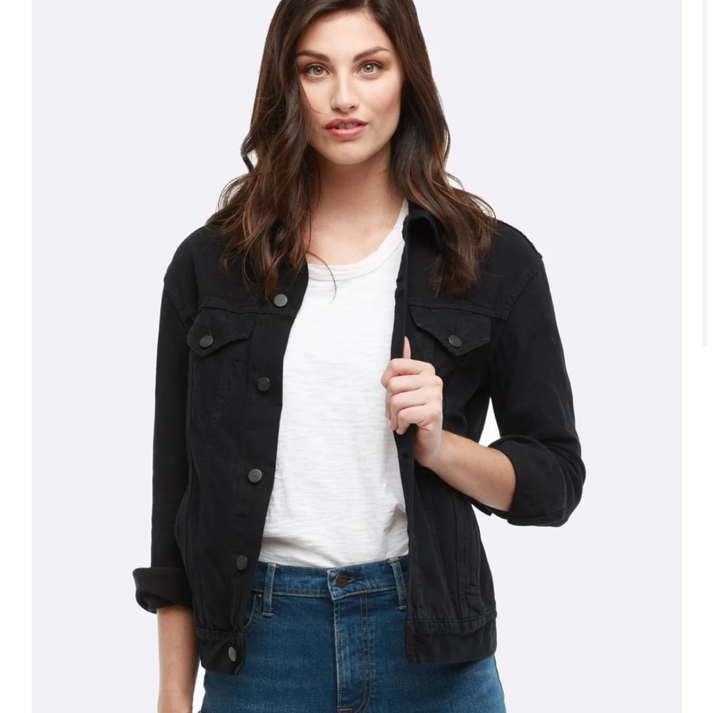 🖤ABLE Minelia Jacket - black denim